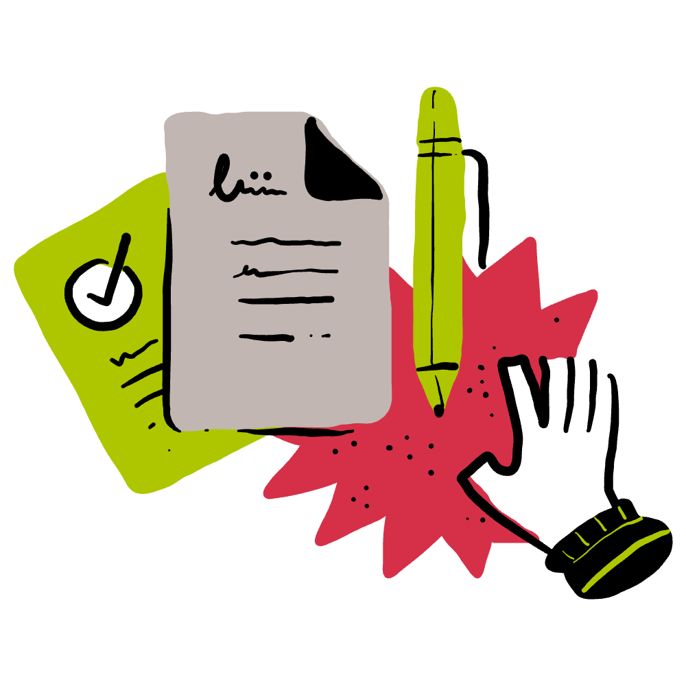 Illustration Datenschutzberatung
