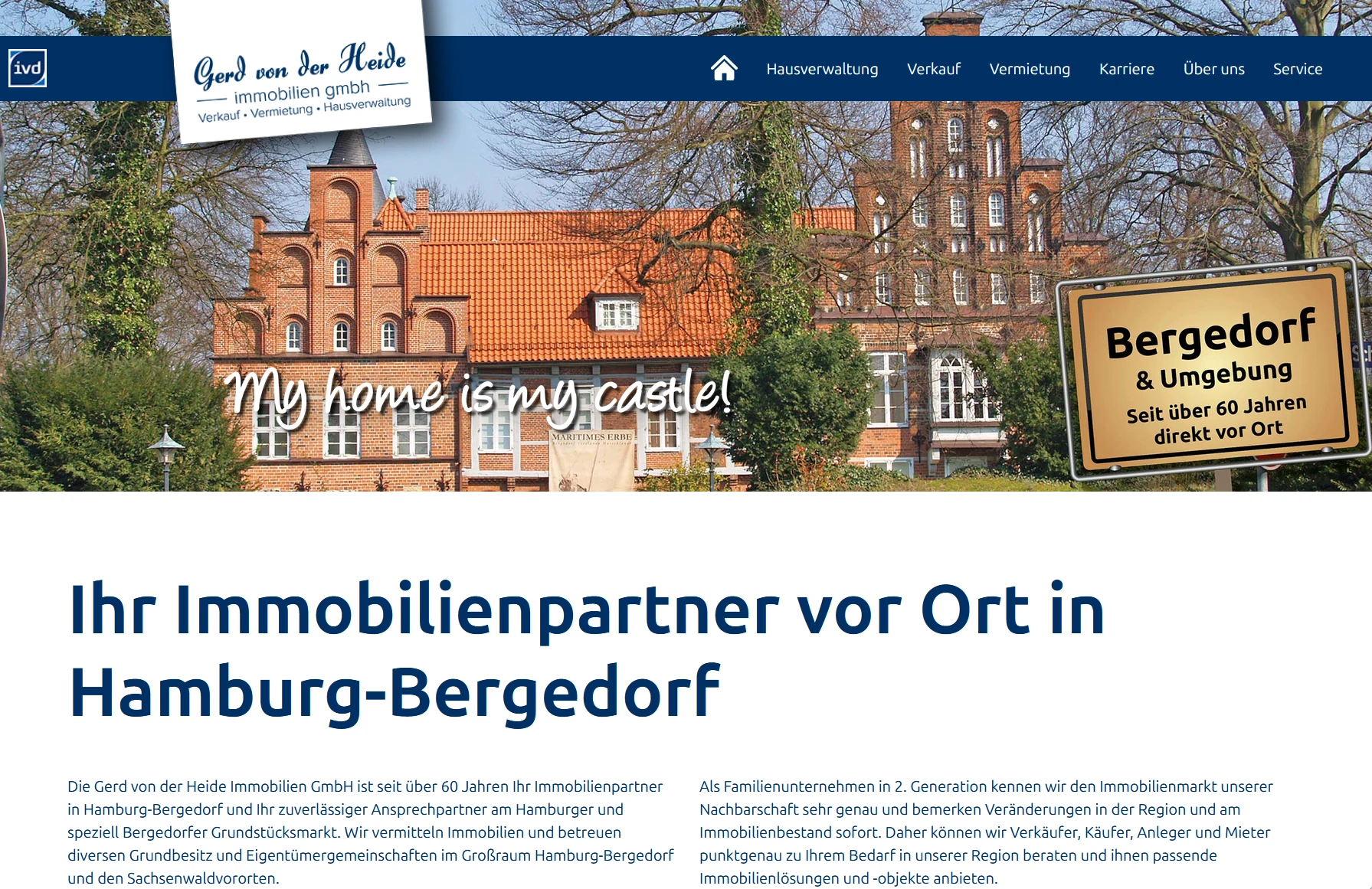 Startseite Immobilien von der Heide